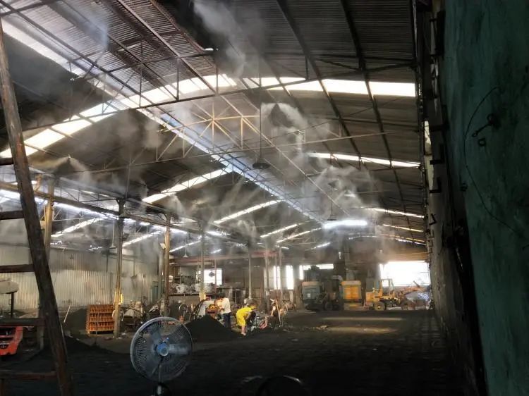 垃圾發(fā)電廠惡臭難題，用Dejing的凈工業(yè)除臭劑解決！
